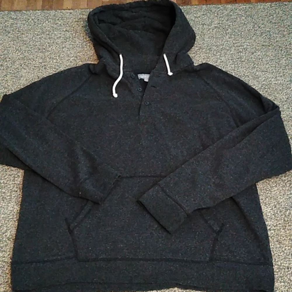 Mens hooded shirt